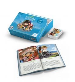 coffret livre et jeux 7 familles quelle histoire