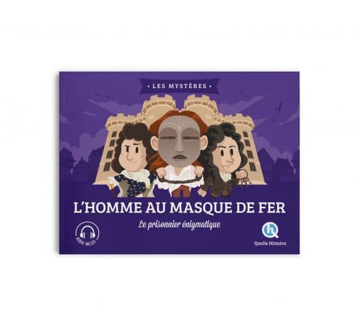 livre enfant homme au masque de fer