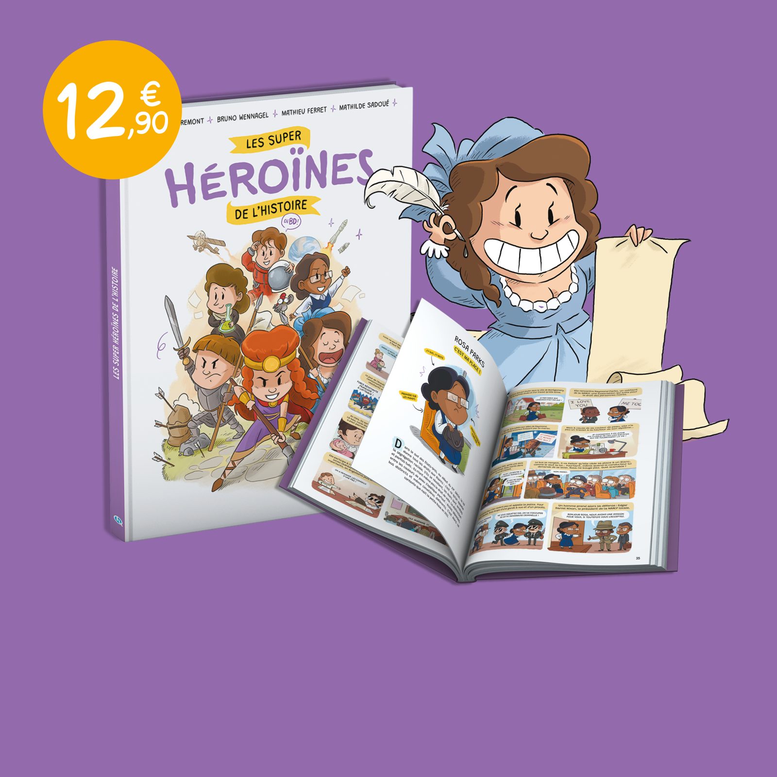 Visuel BD Héroïnes produit