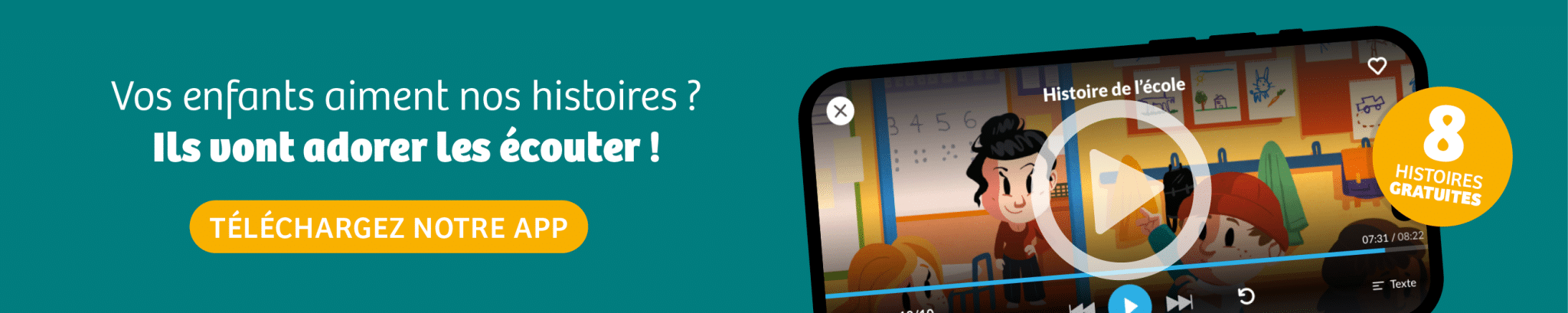 Télécharger notre application